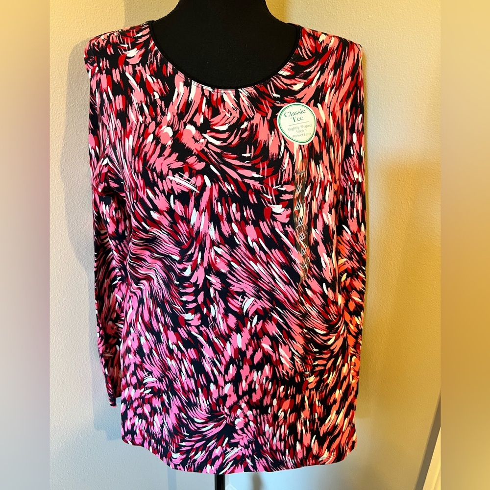Kim Rogers Long Sleeve Top-New